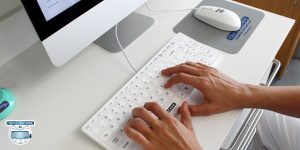 Indtastning på klinisk tastatur